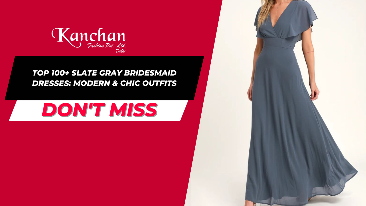 Top 100+ Slate Gray Bridesmaid Dresses: Modern & Chic Outfits