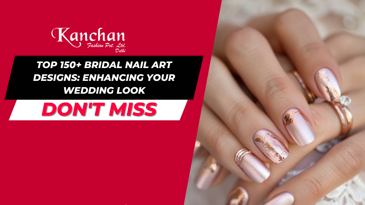 Top 150+ Bridal Nail Art Designs: Enhancing Your Wedding Look