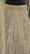 Load image into Gallery viewer, Net Lehenga with Sequins, Stone and Thread work
