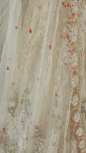 Load image into Gallery viewer, Net Lehenga with Zari, Thread, Sequins and Stone Work
