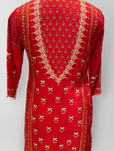 Load image into Gallery viewer, Silk Kurti with Embroidery | Latest Kurti| - Kanchan Fashion Pvt Ltd
