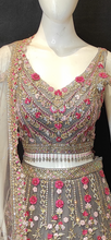 Load image into Gallery viewer, Net Lehenga Choli with Thread and Stone Work
