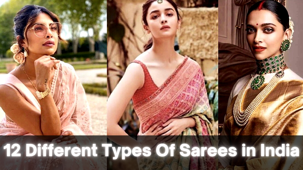 12 Different Types of Saree Designs for Wedding In India