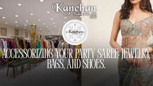 Accessorizing Your Party Saree: Jewelry, Bags, and Shoes.