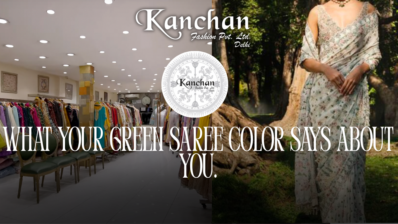 What Your Green Saree Color Says About You.