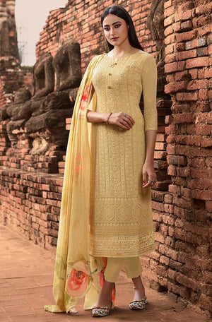 Elegant Chikankari Suits for ladies: Embroidered Beauty for Every Occasion