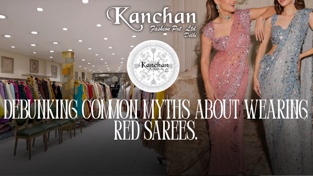 Debunking Common Myths About Wearing Red Sarees.