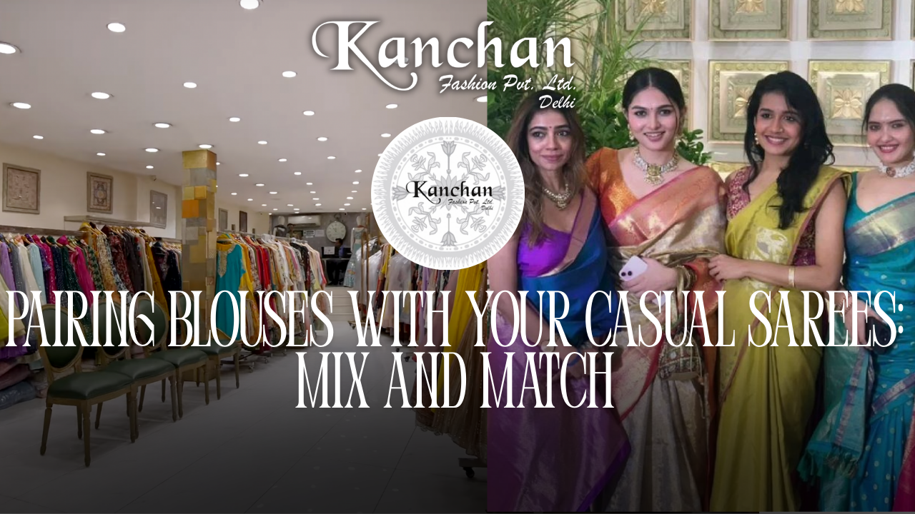 Pairing Blouses with Your Casual Sarees: Mix and Match
