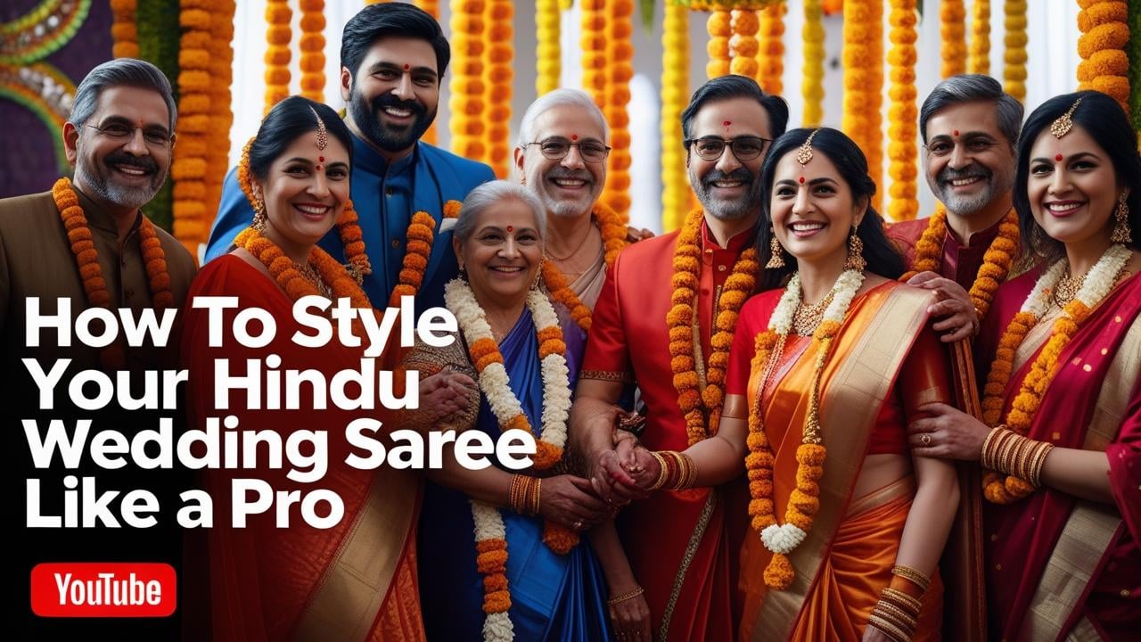 How to Style Your Hindu Wedding Saree Like a Pro