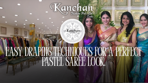 Easy draping techniques for a perfect pastel saree look.
