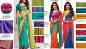 Georgette vs. Chiffon Sarees: What is the Difference?
