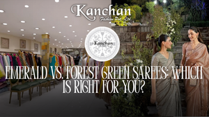Emerald vs. Forest Green Sarees: Which is Right for You?