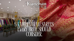 5 Kanjeevaram Sarees Every Bride Should Consider.