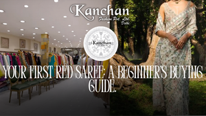 Your First Red Saree: A Beginner's Buying Guide.
