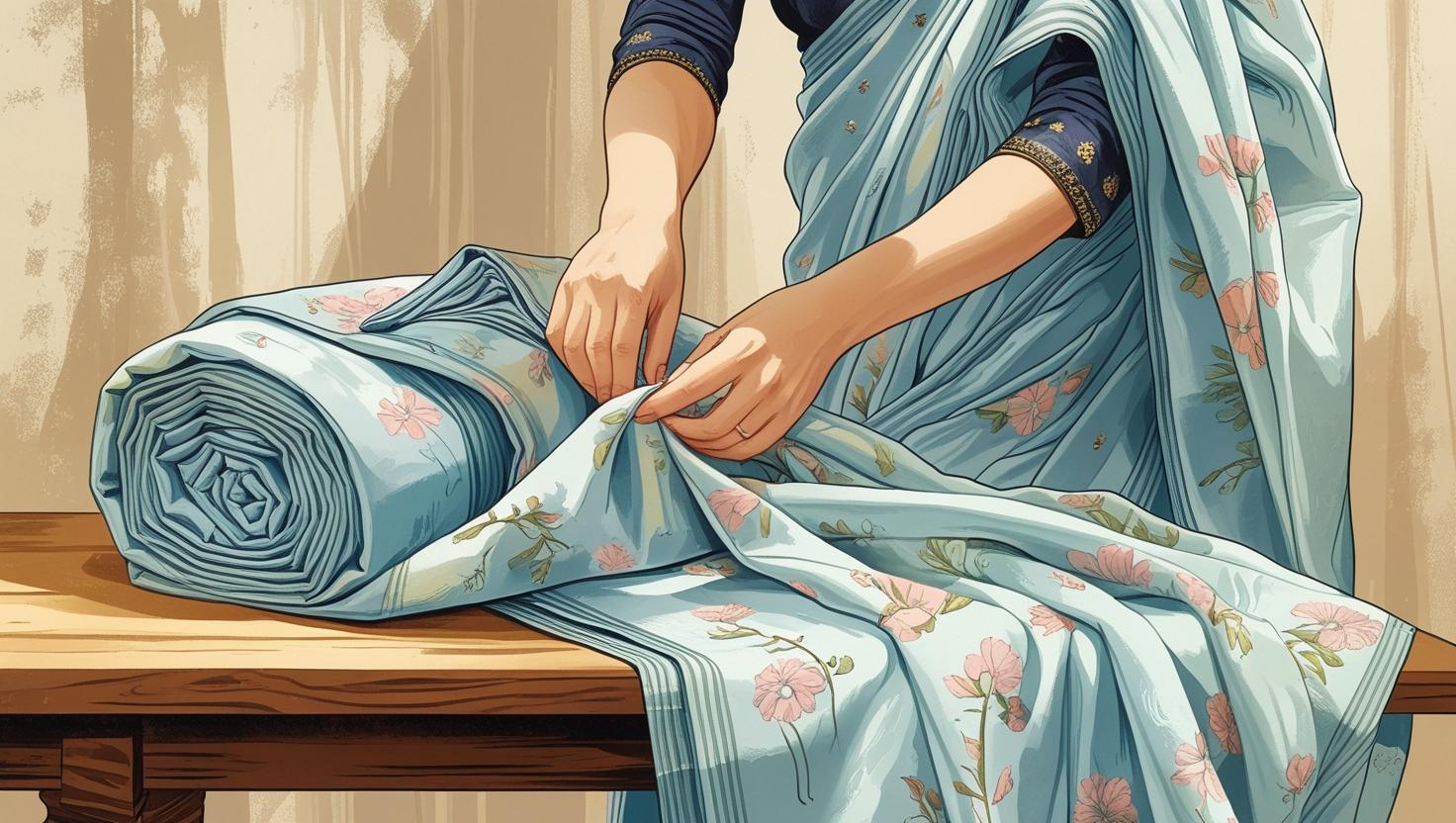 Caring for Your Handloom Cotton Saree: Expert Advice.
