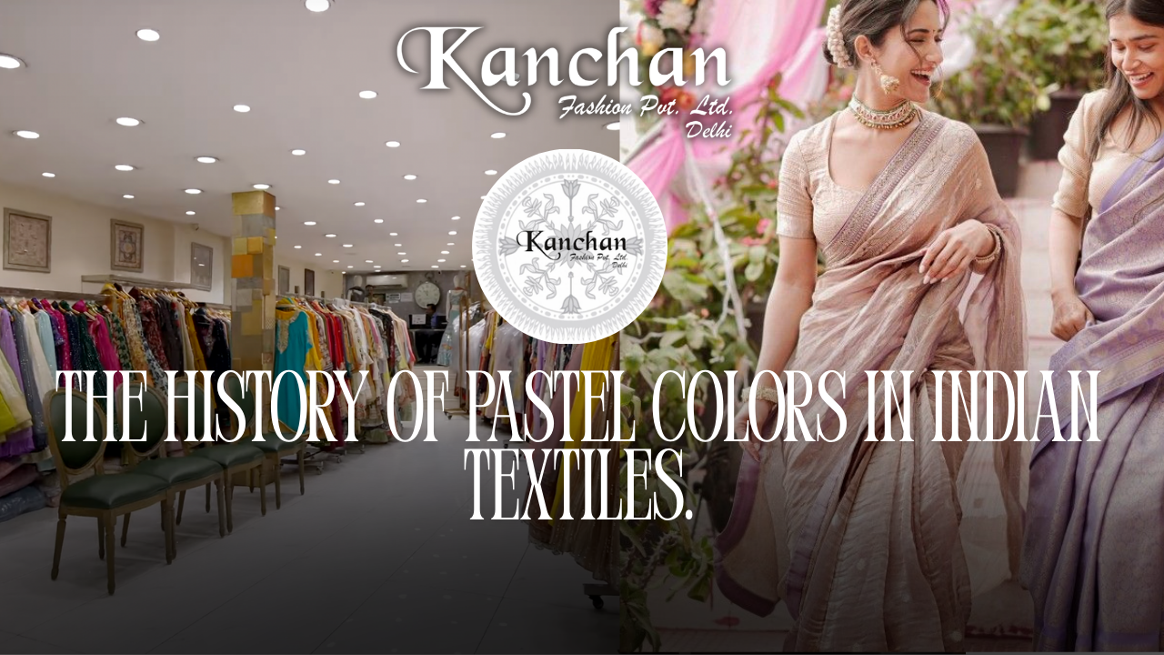 The history of pastel colors in Indian textiles.