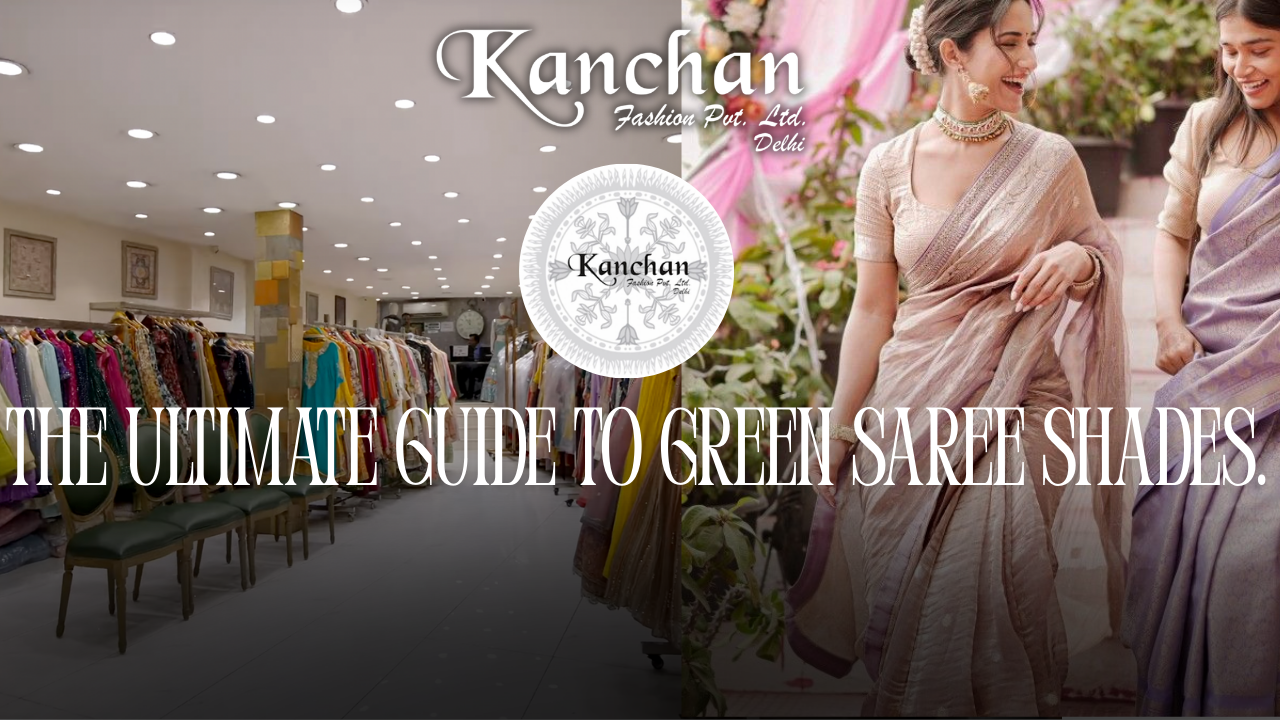 The Ultimate Guide to Green Saree Shades.