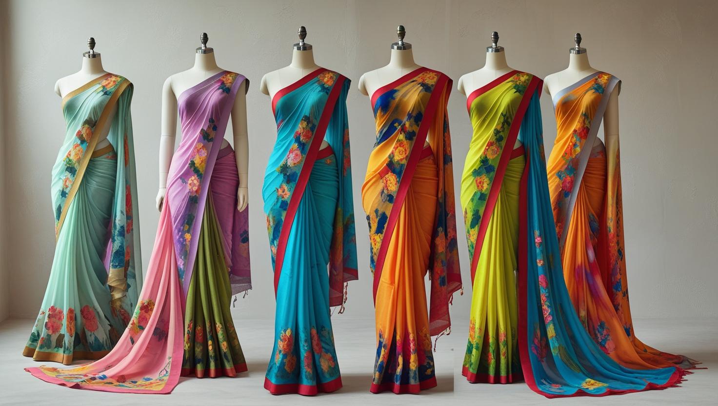Caring for Printed Georgette Sarees: Expert Advice.