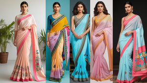 Five Ways to Style Your Chiffon Saree for Any Occasion.