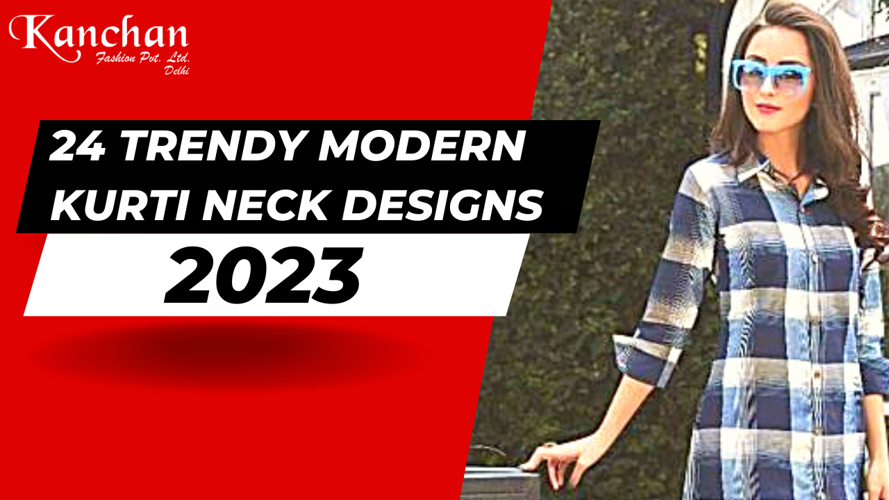 Top 24+ Trendy Modern Kurti Neck Designs - Kurti Neck Design 2023
