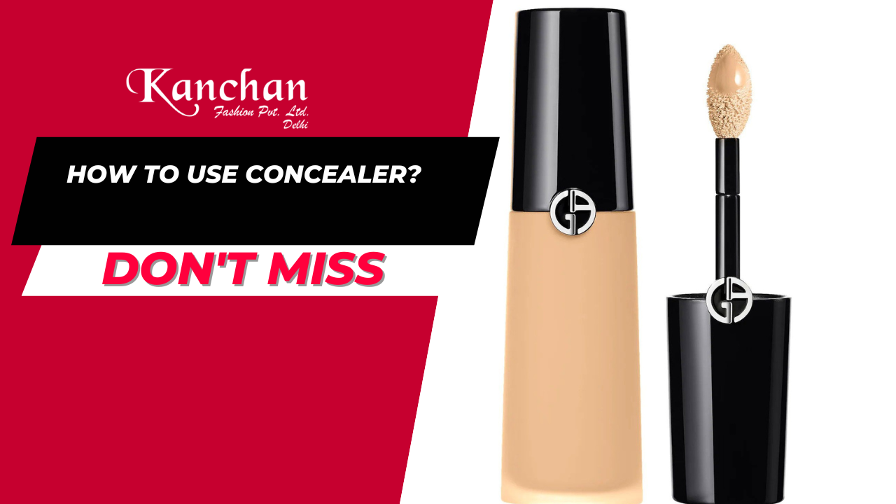 How to use concealer?