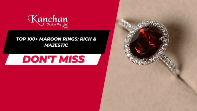 Top 100+ Maroon Rings: Rich & Majestic
