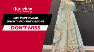 150+ PartyWear Unstitched Suit Designs