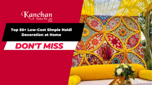 Top 50+ Low-Cost Simple Haldi Decoration at Home