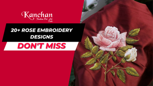 20+ Rose Embroidery Designs - Best Rose Embroidery Designs