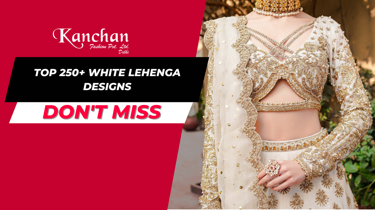 Top 250+ White Lehenga Design