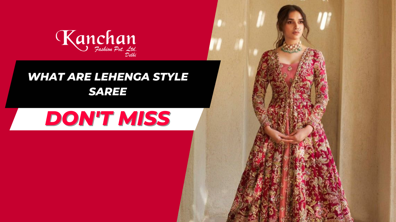 what are lehenga style saree