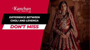 difference between choli and lehenga