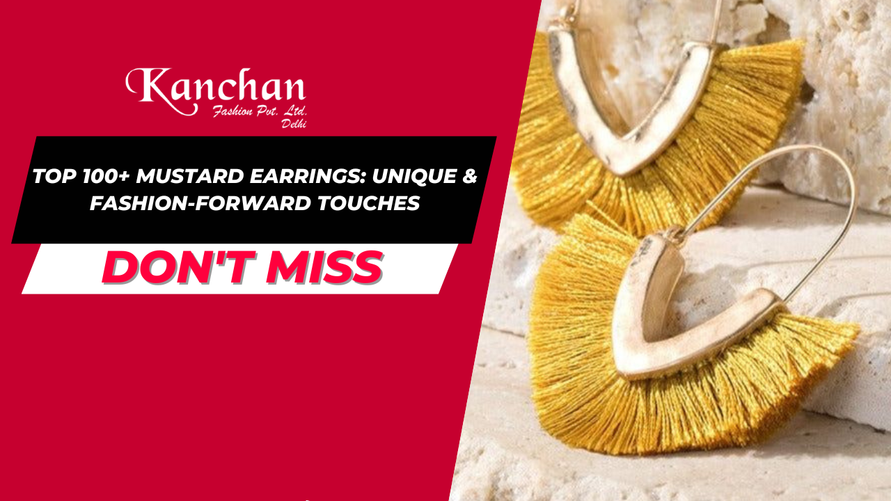 Top 100+ Mustard Earrings: Unique & Fashion-Forward Touches