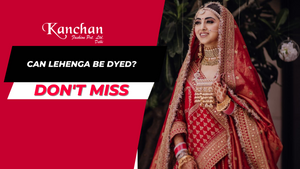 can lehenga be dyed