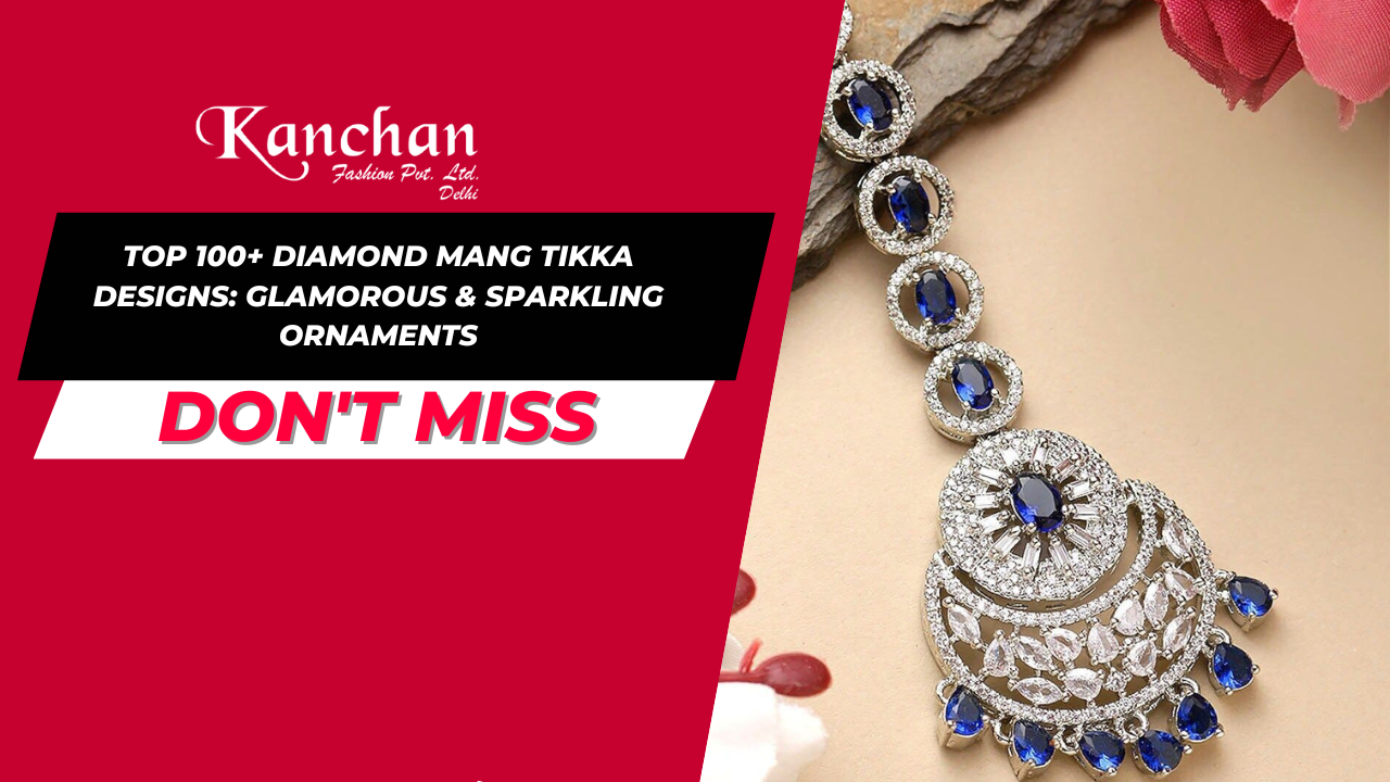 Top 100+ Diamond Mang Tikka Designs: Glamorous & Sparkling Ornaments