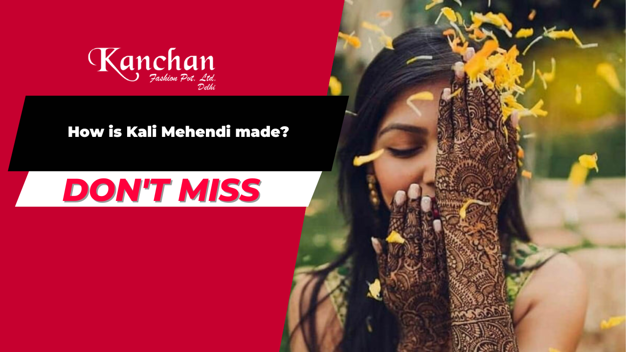 How is Kali Mehendi made?