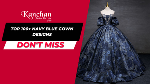Top 100+ Navy Blue Gown Designs