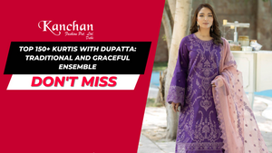 Top 150+ Kurtis with Dupatta: Traditional and Graceful Ensemble
