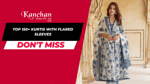 Top 150+ Kurtis with Flared Sleeves: A Comprehensive Guide