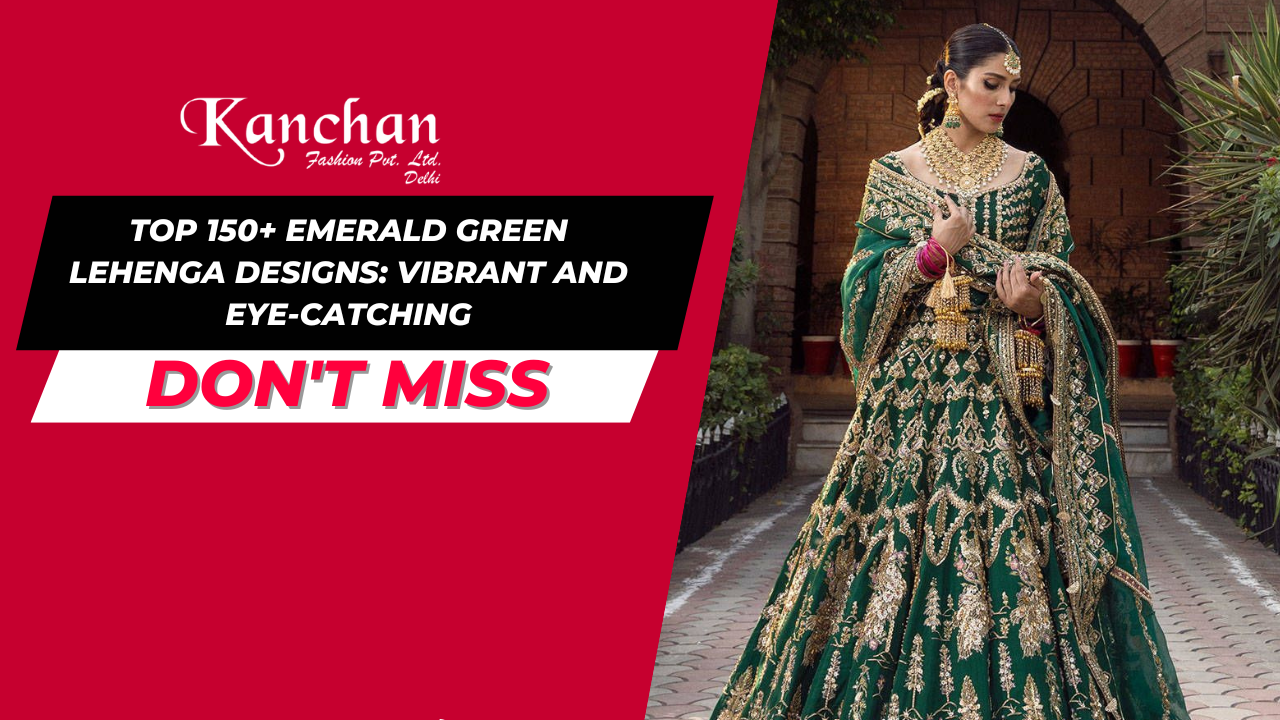 Top 150+ Emerald Green Lehenga Designs: Vibrant and Eye-Catching