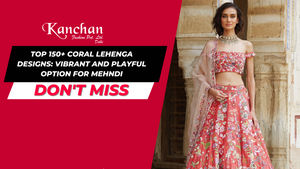 Top 150+ Coral Lehenga Designs: Vibrant and Playful Options for Mehndi