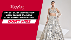 Top 150+ Silver Indo-Western Dress Designs: Sparkling Glamour for Evening Events