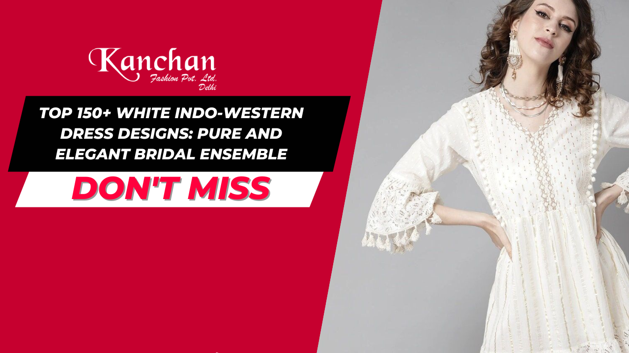 Top 150+ White Indo-Western Dress Designs: Pure and Elegant Bridal Ensemble