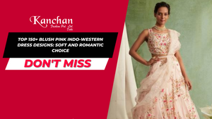 Top 150+ Blush Pink Indo-Western Dress Designs: Soft and Romantic Choice