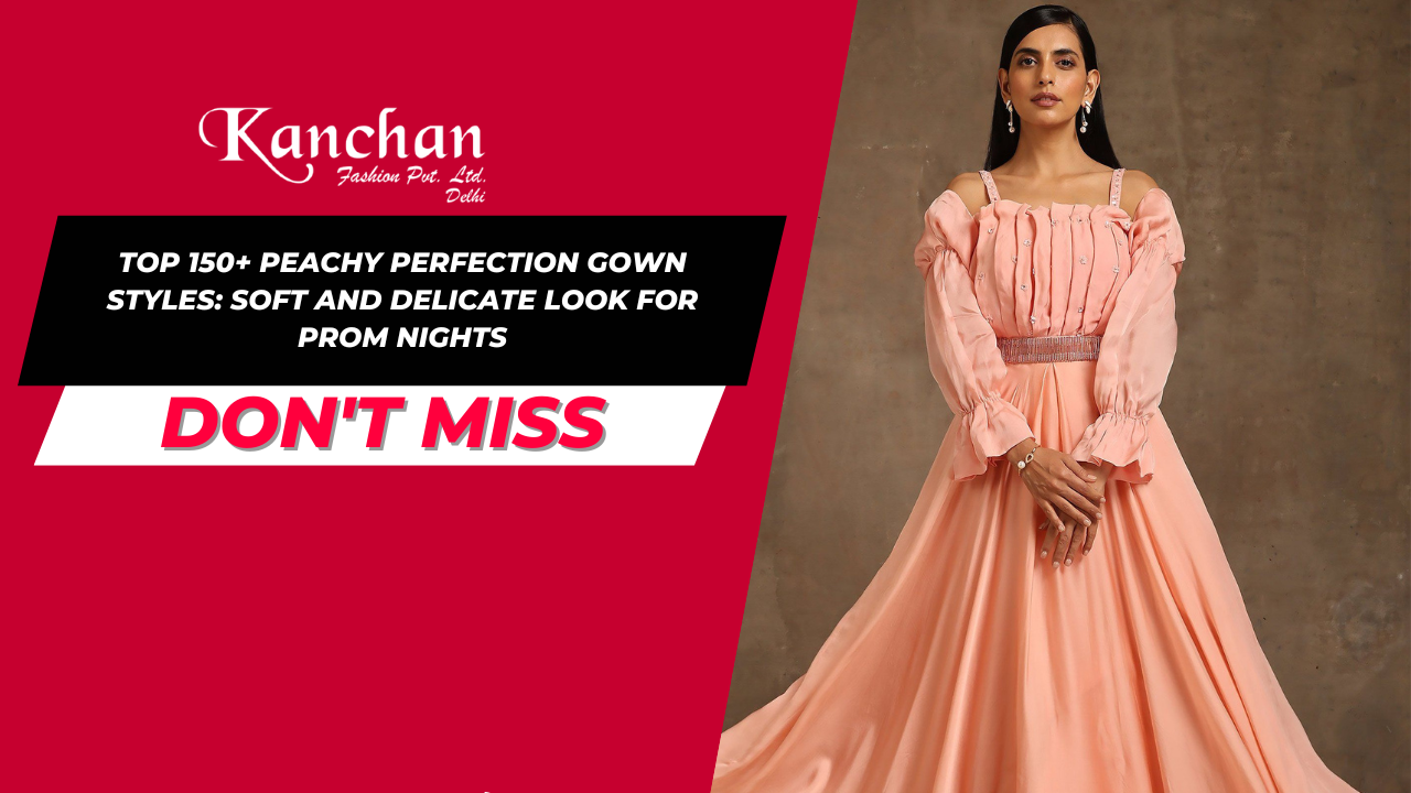 Top 150+ Peachy Perfection Gown Styles: Soft and Delicate Look for Prom Nights