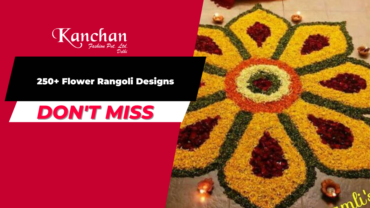 250+ Flower Rangoli Designs