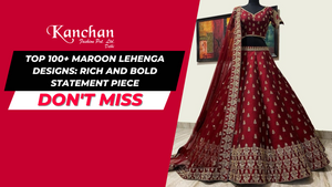 Top 100+ Maroon Lehenga Designs: Rich and Bold Statement Piece
