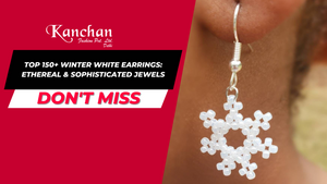 Top 150+ Winter White Earrings: Ethereal & Sophisticated Jewels