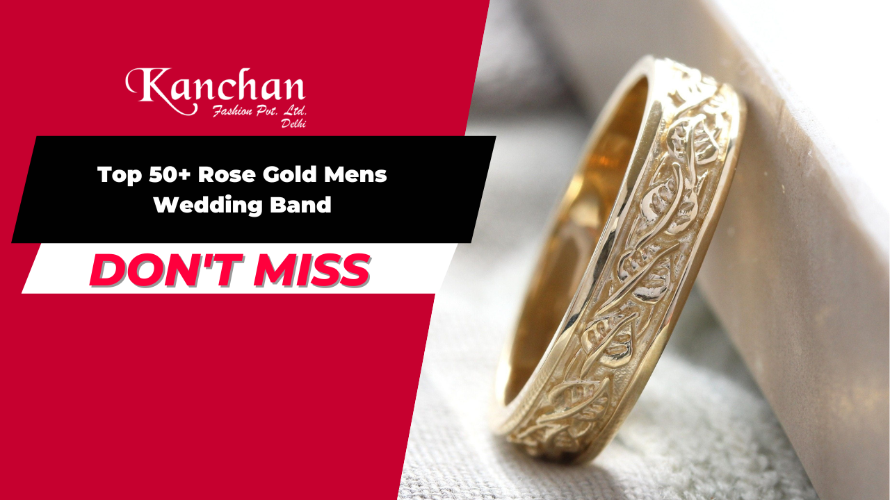 Top 50+ Rose Gold Mens Wedding Band