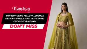 Top 100+ Olive Yellow Lehenga Designs: Unique and Refreshing Choice for Mehndi